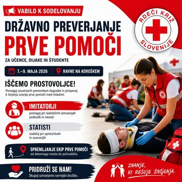 Preverjanje znanja prve pomoči na Ravnah